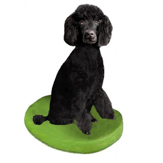 Custom Poodle Black Dog Bobbleheads