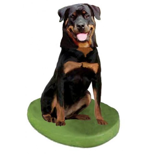 Custom Rottweiler Dog Bobbleheads