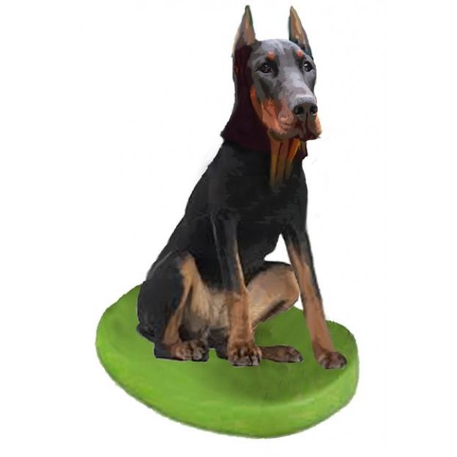Custom Doberman Pinscher Dog Bobbleheads