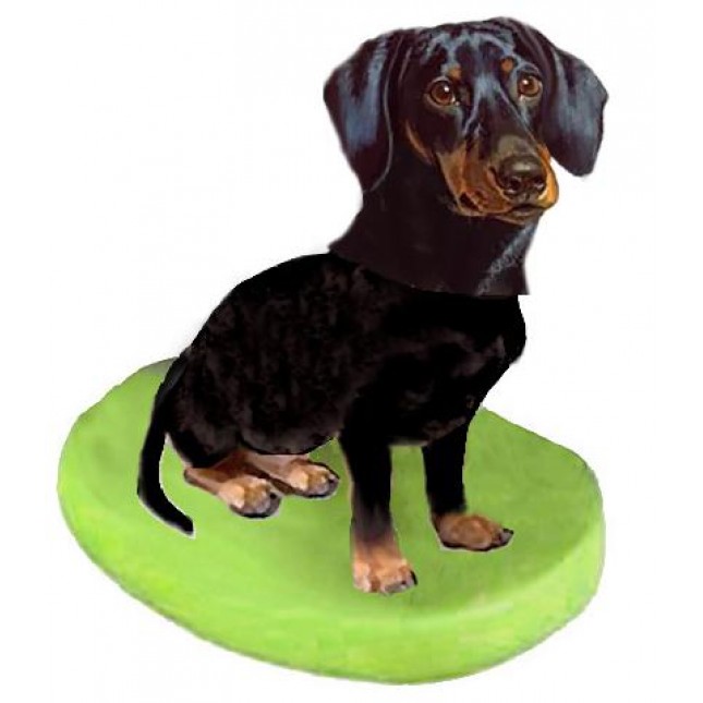 Custom Dachshunds Black Dog Bobbleheads