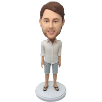 Custom Boy with Shirt Bobblehead
