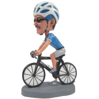 Custom Biker Male Bobblehead