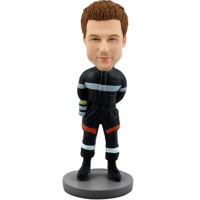Create Your Own Fireman Bobblehead