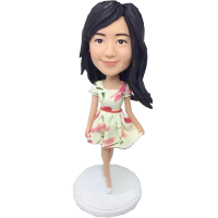 Custom Fashion Girl Bobblehead Custom Fashion Girl Bobblehead