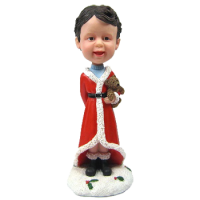  Christmas Gift for Kid - Handmade Personalized Bobblehead Polymer Clay Bobble Head Dolls Based on Photo and Ideas
