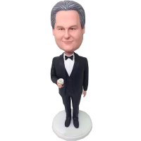 A Special Dashboard - 100% Handmade Polymer Clay Bobblehead