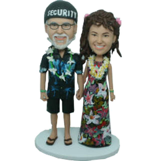 Custom Hawaii Style Wedding Bobbles