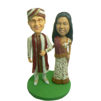 Custom Indian Couple Bobbleheads