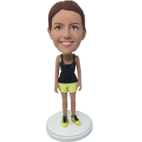 Custom Personalized Sport Girl Bobblehead Custom Personalized Sport Girl Bobblehead